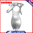Portable Multifunction Opener Camping Tool Bottle Opener Stainless Steel Spoon