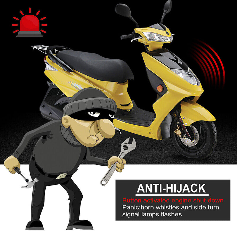 48-72V Electric Scooter Alarm Motorcycle Vehicle Anti-Theft Horn Loud Lock Newly