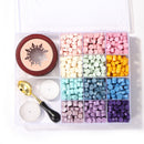 Retro Seal Wax Melting Furnace DIY Wedding Invitation Paint Stamp Set (A) Newly