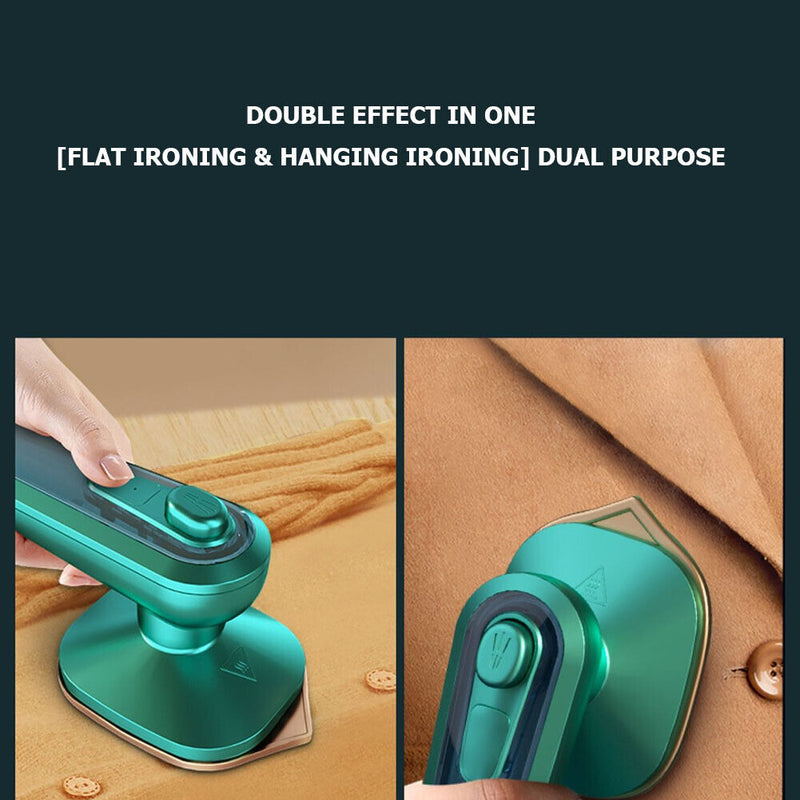 30W Steam Iron Garment Steamer Handheld Portable Clothes Ironing for Travel Home