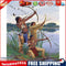 Tribal People Frameless Oil Paint by Numbers Kit Handpainted Canvas Picture