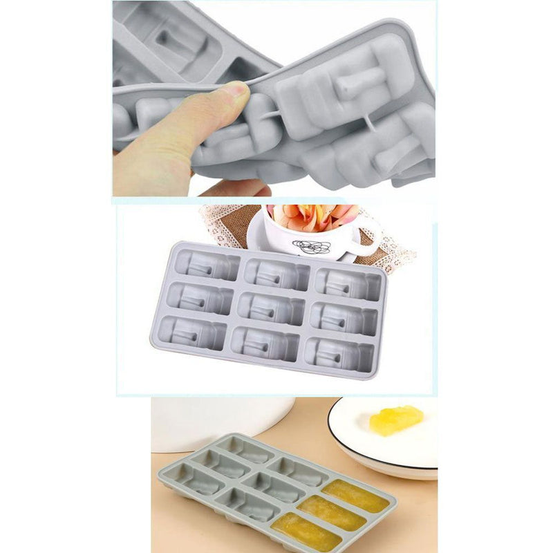 Easter Reusable Ice Maker Ice Cube Mold Stone Statue Shaped Robot Shaped