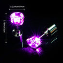 Jewelry Gift Halloween Women Men Led Earrings Blinking Ear Studs Studs Earrings