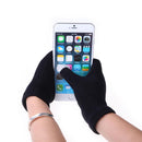 Women Men Touch Screen Soft Cotton Winter Gloves Warmer Smartphone Black Newly