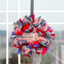Independence Day Wreath 4Th of July Wreaths Decor Decoration Door Front