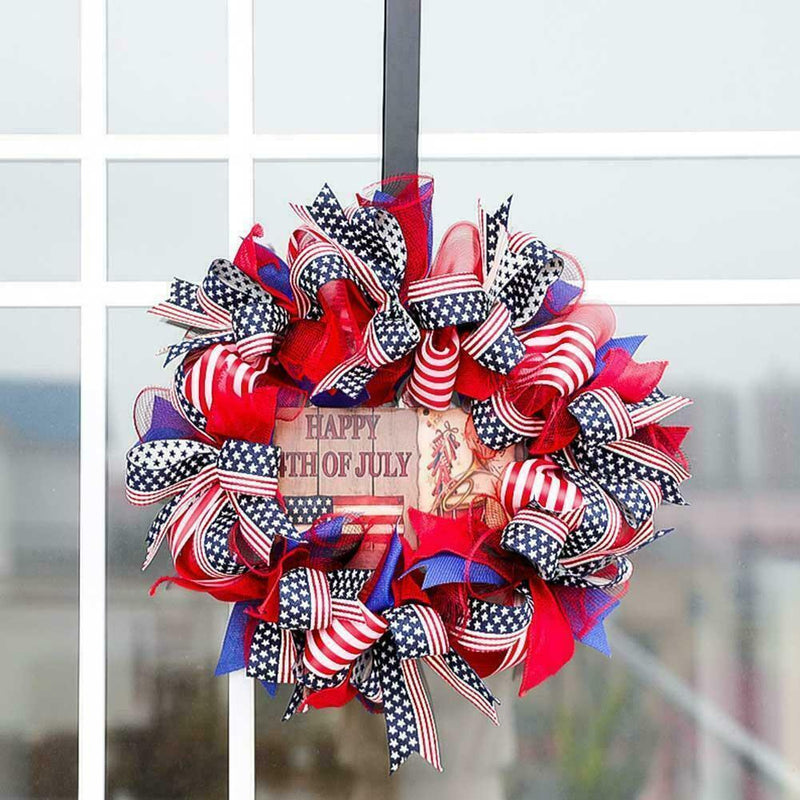 Independence Day Wreath 4Th of July Wreaths Decor Decoration Door Front