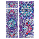 DIY Mandala Special Shaped Diamond Painting 2 Grids Pencil Case Storage Box