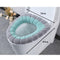 Winter O-Shaped Warmer with Handle Pad Cushion Toilet Seat Cover Closestool Mat