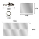 Round Propane Hood Patio Focusing Reflector Outdoor Extra Heat Reflecting Power