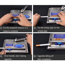 Stainless Steel Tabletop Cigarette Roller Hand Tobacco Maker Smoking Access