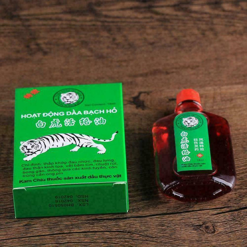 Vietnam White Tiger Activating Massage Balm Essential Insect Anti- 18ml V9P2