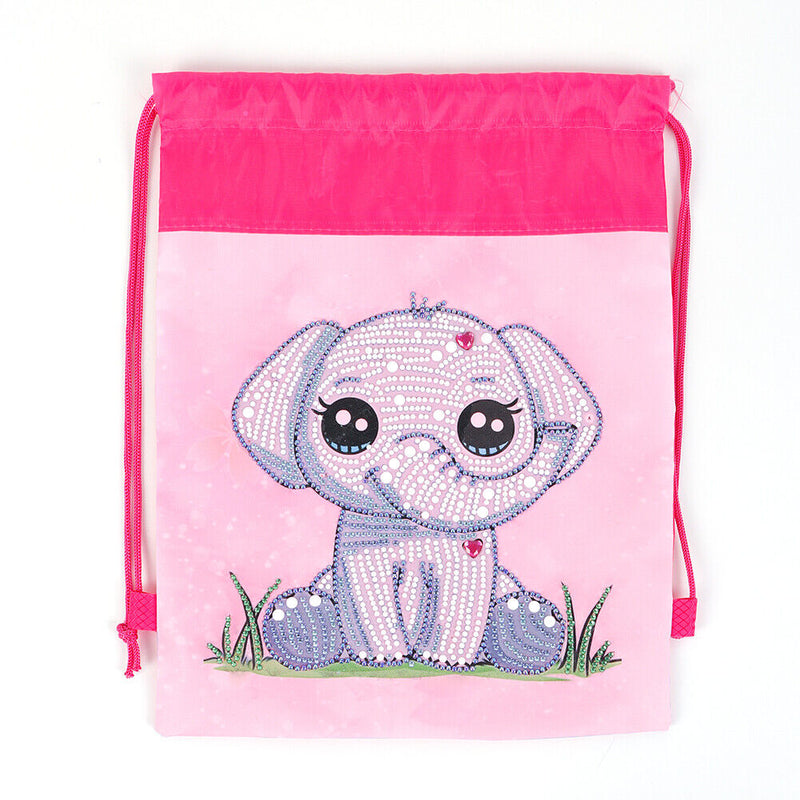 Diamond Painting DIY Special Shaped Drill Elephant Backpack Kit (WXC069) Newly