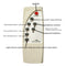 3.2V 3.7V Solar Wall Lamp Controller Human Body Infrared Induction Circuit