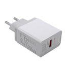 US EU Plug QC 3.0 USB Charger Square Quick Charge Wall Phone Charging Adapter