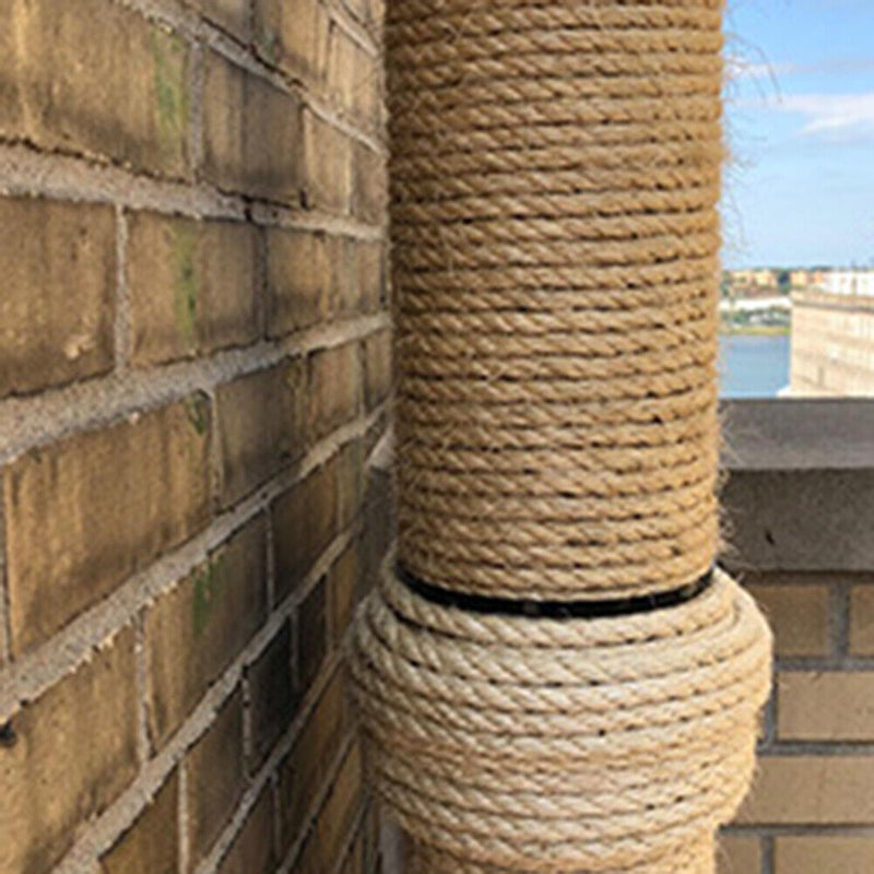 Kitten Tree Climbing Binding Rope DIY Pet Cat Scratching Twisted Sisal Hemp