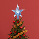 LED Star Night Light Five-point Lamp Christmas Tree Top Xmas Tree Decor (3)