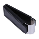 Double Sided Carbon Fiber Stainless Steel Alloy Purse Card Clip (Black)
