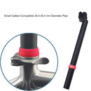 Mountain Bike Seat Post Silicone Ring Dust Cover Cycling Seatpost (S Red)