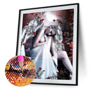 5D DIY Diamond Painting Kits Full Square Drill Flower Angel Mosaic Picture Decor