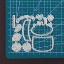 Cake Cutting Dies Stencils Scrapbook Embossing DIY Album Card Gift (GG0182)-2356