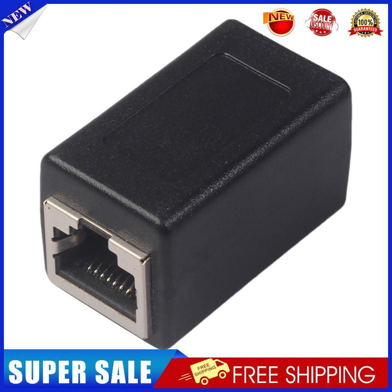 RJ45 Female to Female Ethernet LAN Cable Coupler Extender Plug Connector