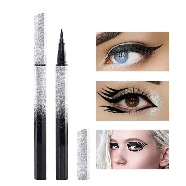 Eye Cosmetics Soft Brush Head 5D Smooth Black Eyeliner Liquid Eyeliner Pencil