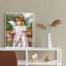5D DIY Full Drill Diamond Painting Angel Cross Stitch Mosaic Kits Bedroom Decor