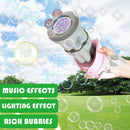 Cartoon Automatic Gun Shape Bubble Maker Bubble Machine Continuous Stream Bub