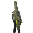 Foldable Fishing Rod Bag Waterproof Fishing Rod Carrier (Army Green 1.5m) Newly