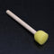 5pcs Children DIY Painting Sponge Brush Toys Wooden Handle Learning Tool Newly