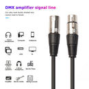 3 Pin XLR Male to XLR Female Microphone Cord for Powered Speaker Audio Interface