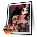 DIY Full Round Drill Diamond Painting character Mosaic Rhinestone Craft