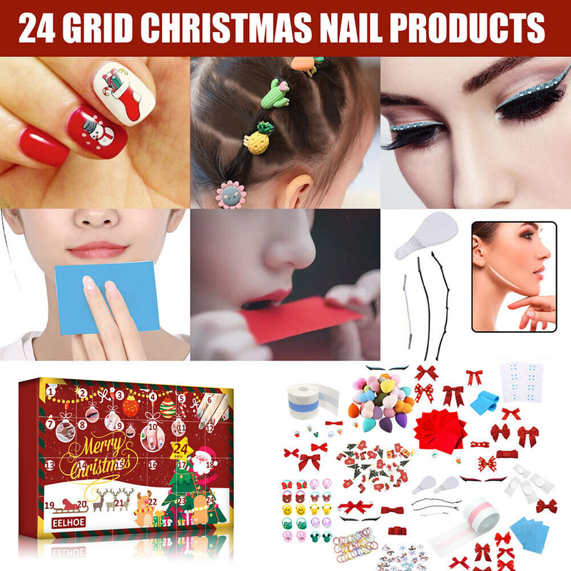 Countdown Advent Calendar Christmas Blind Box Beauty Ornaments Surprise Gifts