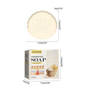 Cleaning Soap Moisturizing Hair Wash Floral Scent Rice Soap Rice Shampoo Soap