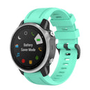 20mm Silicone Watch Band for Garmin Fenix 7S Bracelet Strap (Lake Blue) Newly