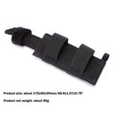 MOLLE Tourniquet Pouch Holder EMT Shears Scissors EDC Belt Pouch (Black)