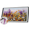Canvas Painted Oil Paint By Numbers Flowers DIY Wall Art Modern Bedroom Decor