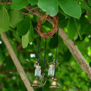 Witch Bells Wind Chimes Hemps Twine Wall Hanging Door Wall Handle Blessing T8Y6