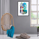 Partial Cross Stitch 11CT Lighthouse Stamped Embroidery DIY Cotton Needlework