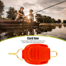 5x Fishing Line Stopper Baitcasting Reel Wire Holder Buckle Keeper (Red) Newly