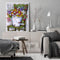Chair Flower Oil Paint By Numbers Kits Canvas DIY Picture Hand Painted Wall A