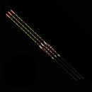 Fishing Float Wood Fluorescent Bobber Luminous Fishing Night Floats Buoy Tackle