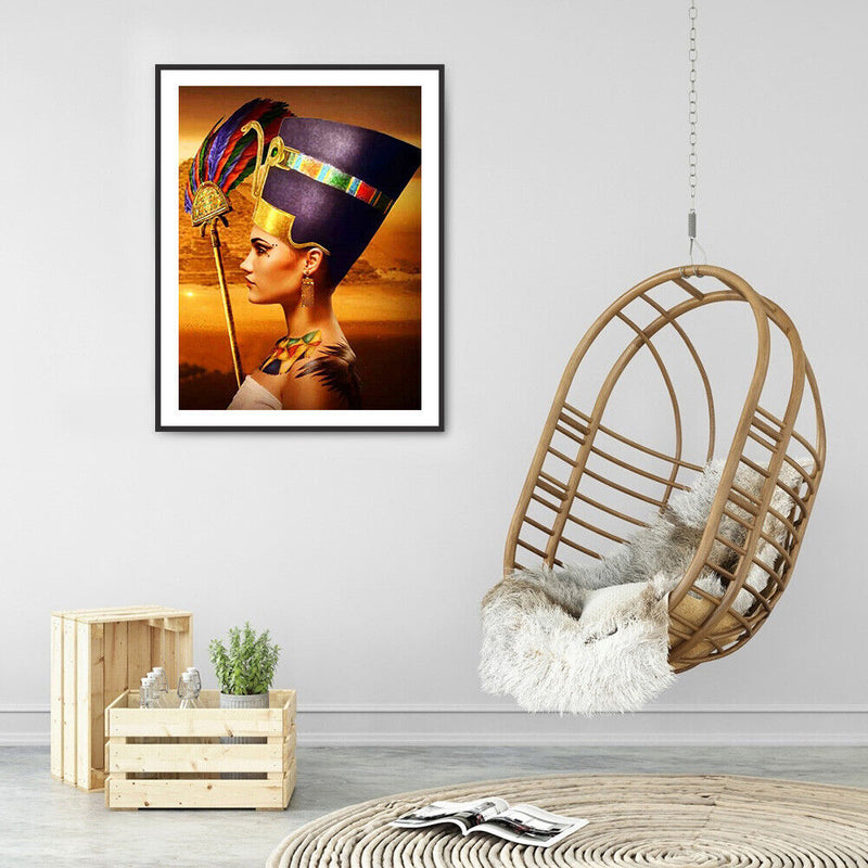 5D Queen of Egypt Kit Full Square Drill Rhinestone DIY Diamond Painting Ornament