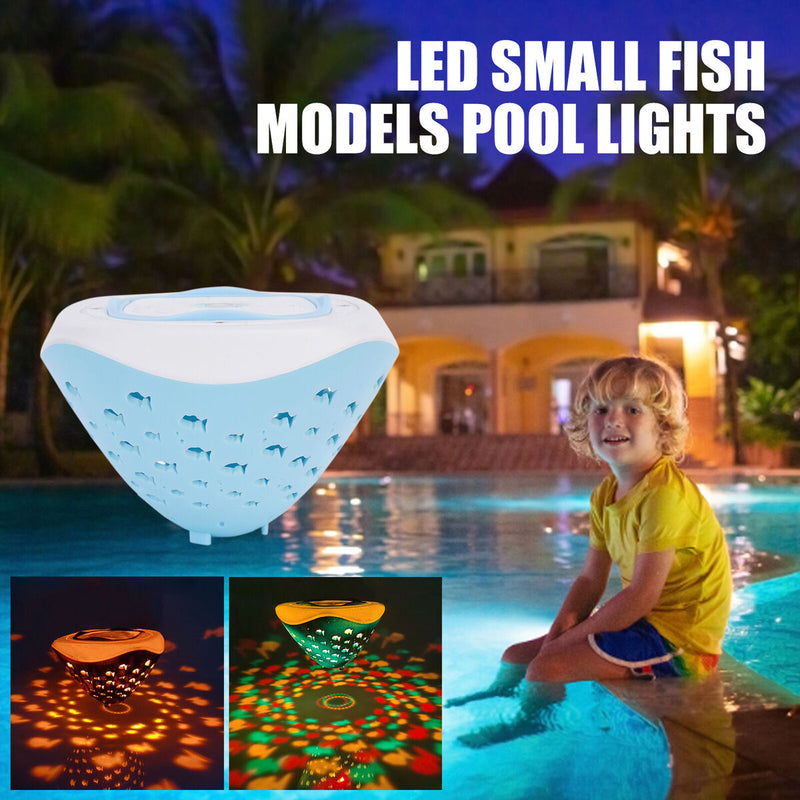 Floating Pool Lights - Glow Light Up Hot Bath Tub Decorative Underwater Lig