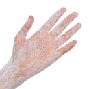 Stretchy Fancy Dress Christmas Halloween Gloves Gothic Punk Mittens Lace Gloves
