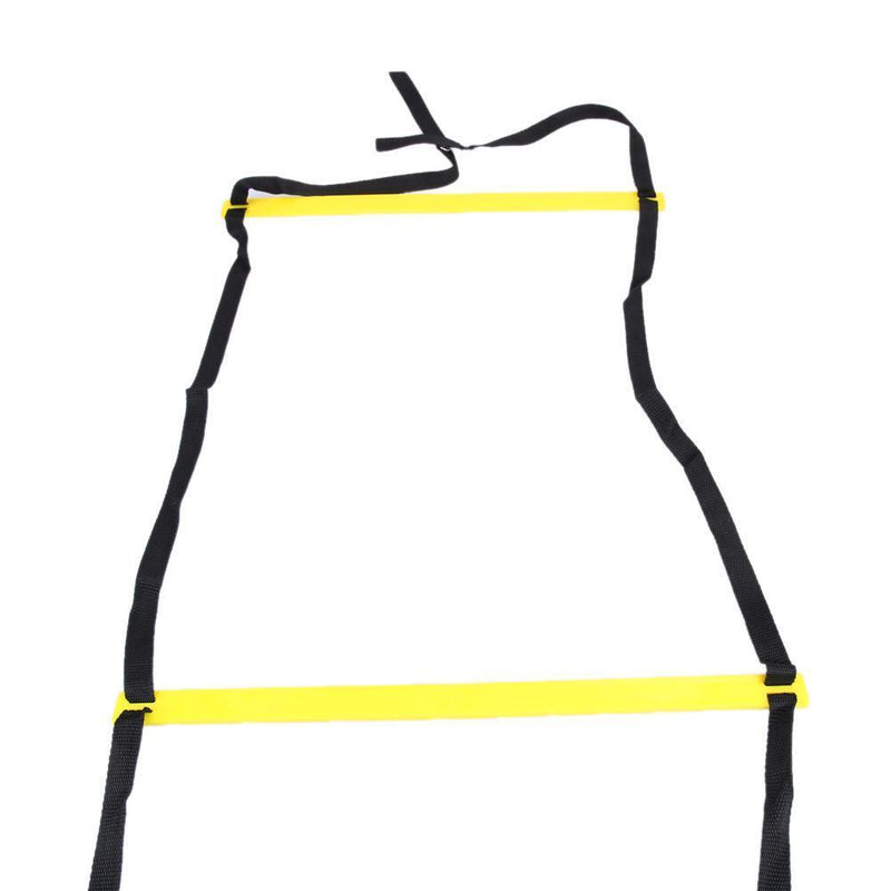 Nylon Straps Agility Ladder Football Speed Training Stairs (6m 12-Rung) Newly
