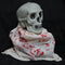 Bloody Gauze Cloth Bag Halloween Cloth Spooky Table Covers Decors Party C9D8