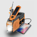 Flashlight Torch Weather Radio Dynamo Wind Up Solar Emergency Radio Hand Crank