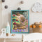 Hedgehog Family Oil Paint By Numbers Kit DIY Drawing for Adults Home Decora