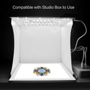 Mini Photo Studio Shadowless Lamp Panel Pad Bottom Light Softbox 20cm Lightbox